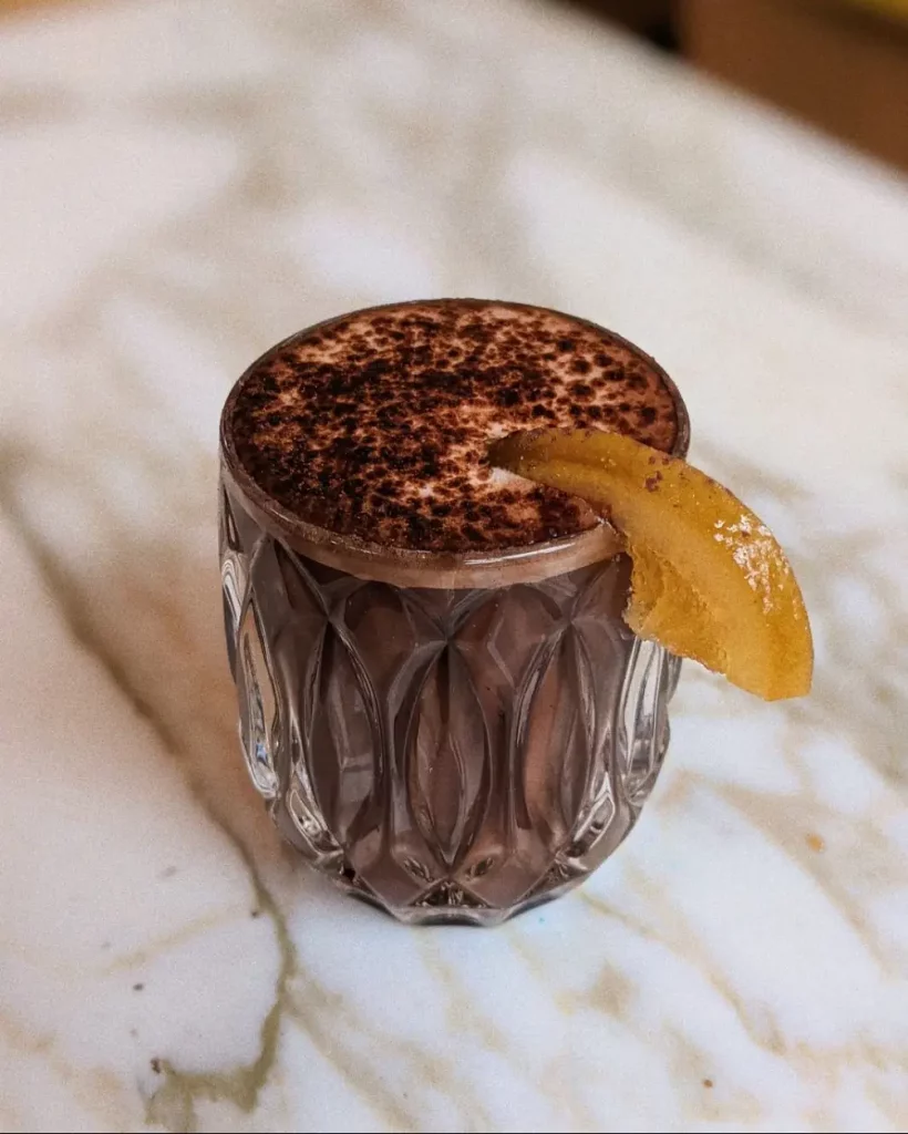 La boisson signature de Maison Chabot : le chocolat chaud à l'orange confite.